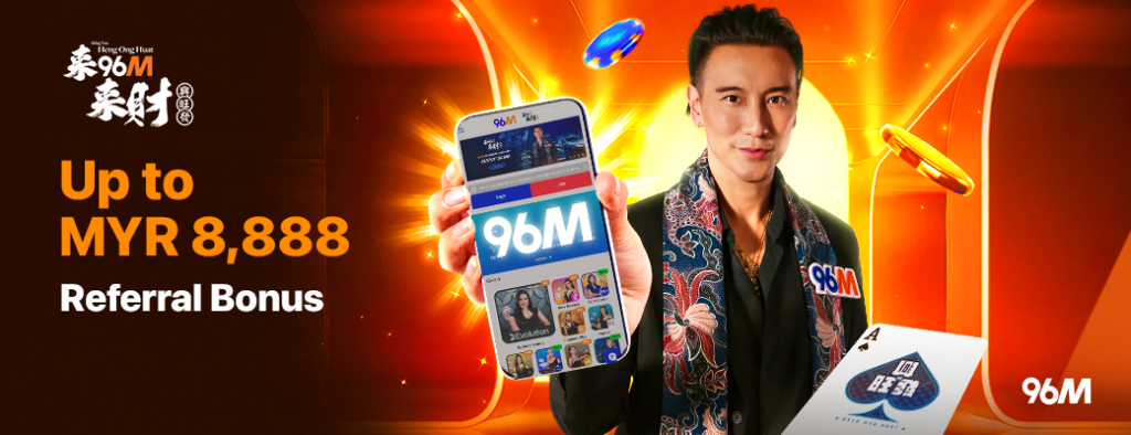96M Referral Bonus MYR 100 per referral